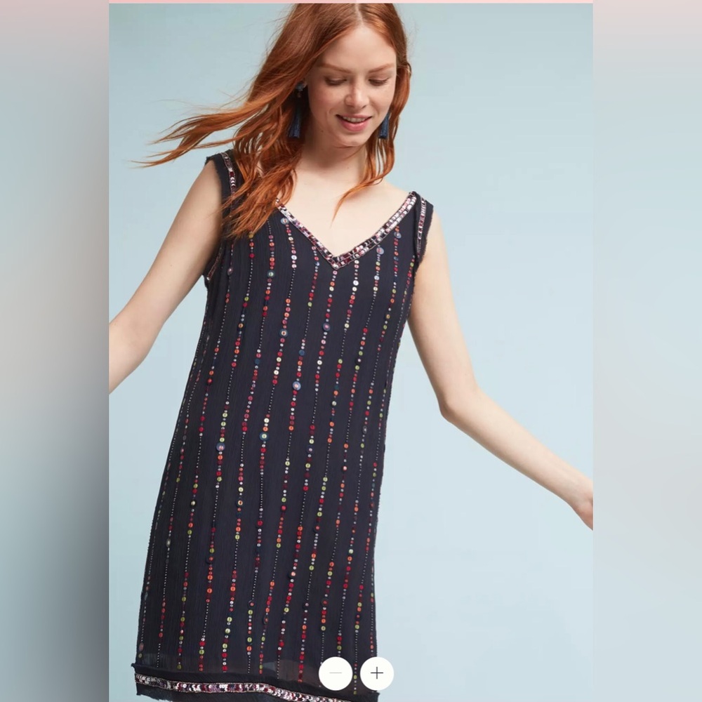 Love & Sam ,Lilith beaded shift dress